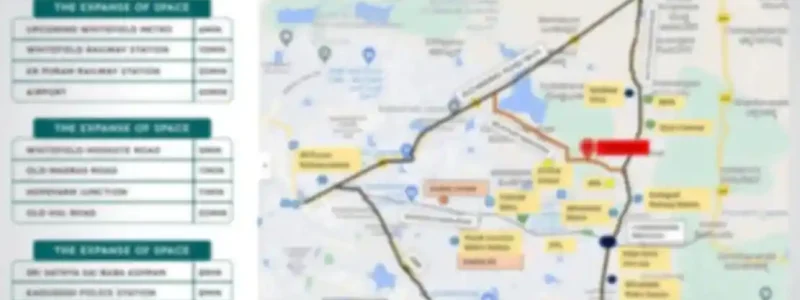 Godrej Neopolis Apartment location map with landmarks by Godrej Properties located at Neopolis, close to Neopolis circle, Hyderabad Telangana